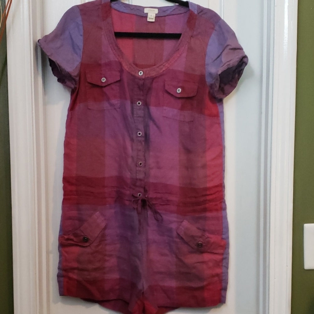 JCrew Linen jumpsuit